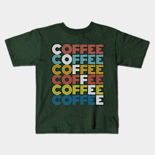 Coffee desgin lovers Kids T-Shirt